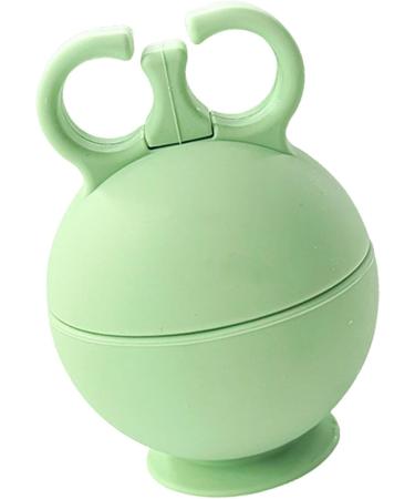 Facial Ice Shape | Reusable Silicone Ice Ball for Women | Summer Green Ice Massage Tool - Buy Online on GoSupps.com