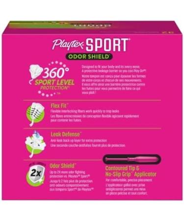 Order Odor Shield Tampons - Regular & Super Absorbency 32 Count Unscented Multi-Pack for International Shipping - Buy Online on GoSupps.com