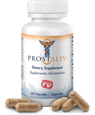 Prostaliv Natural Prostate Health Supplement - 2 Bottles (120 Capsules) - Prosvent, Ultraprost, Prostagenix Alternative - Buy Online on GoSupps.com