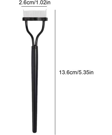 Dinchaakuarry Eyelash Cow Eyelash and Mascara Removal Tool Precise Mascara Applicator and Mask Maker professional eyelash separator for eyelashes without groups and makeup Black - Buy Online on GoSupps.com