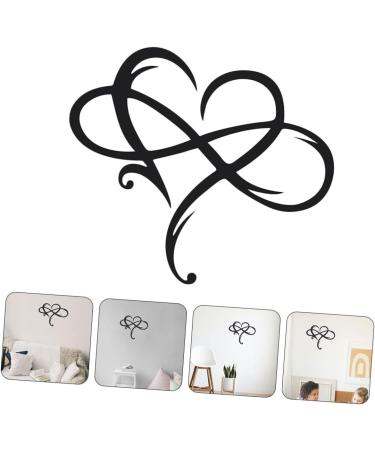 Alipis 1pc Iron Pendant Home Decor Heart Shaped Sign Car Trim Room Heart-shaped Pendant Metal Wall Love - Buy Online on GoSupps.com