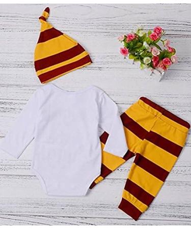 Baby Snuggle This Muggle Bodysuit Set with Striped Pants & Hat - Size 70 (0-6M) - Buy Online on GoSupps.com