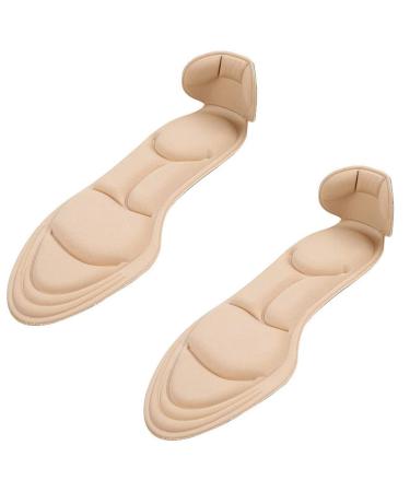 Shoe Insoles with Heel Pads Prevent Slipping Relieve Pain for Comfortable Wear (3) #2-3