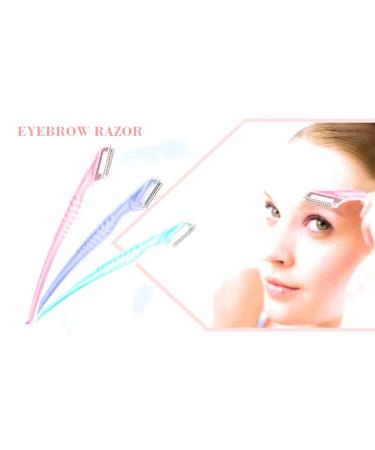 AOLDHYY Eyebrow Razor & Facial Hair Remover - Stylish Garden Sculpture D cor in Pink Purple Blue | International Shipping Available - Buy Online on GoSupps.com