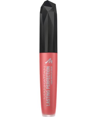 Manhattan Manhattan Lasting Perfection Matte Liquid Lipstick Colour 350 Coral Sass Ultra Matte 7 ml - Buy Online on GoSupps.com