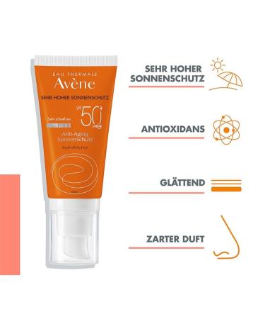 Av ne SunSitive Anti-Aging Sun Emulsion SPF 50+ | Broad Spectrum Protection for Healthy Skin - Buy Online on GoSupps.com