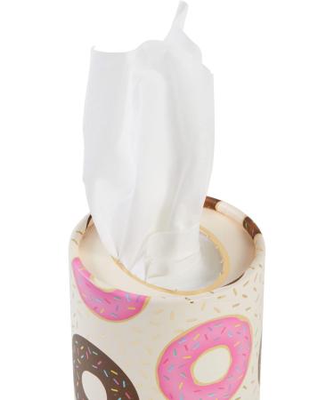 8 Pack Cylinder Tissue Boxes for Car Cup Holder - 4 Cute Designs - 400 Wipes Total - Buy Online on GoSupps.com