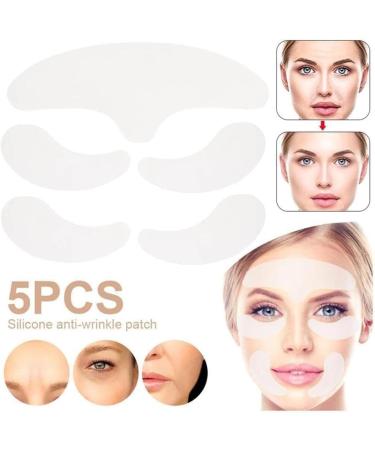 Silicone Eye Patch Combo Set Reusable Wrinkle Facial Forehead Facial Patch Removal Sticker Pad Eye - Buy Online on GoSupps.com