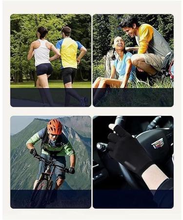 One Compress Bamboo Arthritis Gloves Premium One compres Bamboo Hand Gloves Fingerless Hand Thumb Compression Gloves Gray Spots Medium - Buy Online on GoSupps.com
