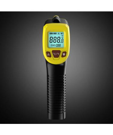 Kslogin Industrial Grade Infrared Thermometer Temperature Tester Guns Non-Touch Non-Contacting Digital IR Laser Thermometer -58 To 1112 -50 600 Black - Buy Online on GoSupps.com