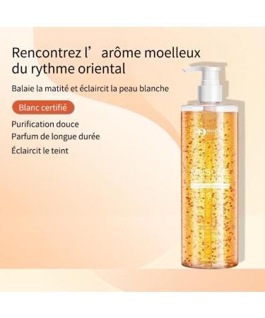  MOLYSKY Fruit Acid Lightening Shower Gel Anti Acne Anti Dust Mite Shower Gel Full Body - Buy Online on GoSupps.com