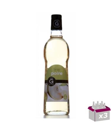 Set of 3 Rioba Syrups – Pear – 3x70cL