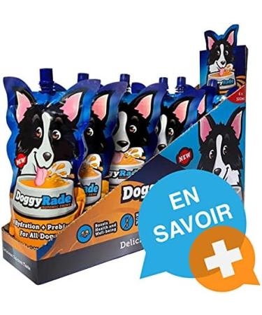 DoggyRade Isotonic Dog Water 500ml | Refreshing & Energizing Hydration for Dogs - Buy Online on GoSupps.com