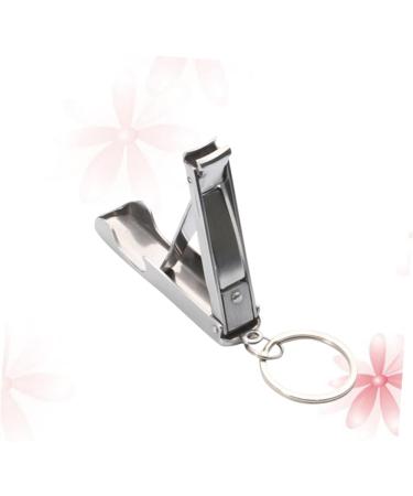 Ipetboom Stainless Steel Bottle Opener Stainless Steel Nail Clipper Stainless Steel Keychain Fold Nail Clippers - Buy Online on GoSupps.com