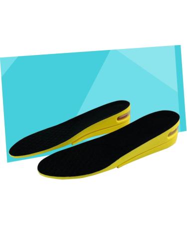 Buy Gatuida PU Insoles - Height Increase Inserts Shoe Lifts & Comfortable Shoe Pads for Women | Cuttable Design Black & Yellow - Buy Online on GoSupps.com