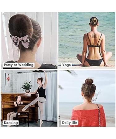 Hair Donut Bun Maker Kit with Bobby Pins - 4Pcs Bun Shaper Set for Girls, Women - Hair Styling Accessories - Buy Online on GoSupps.com