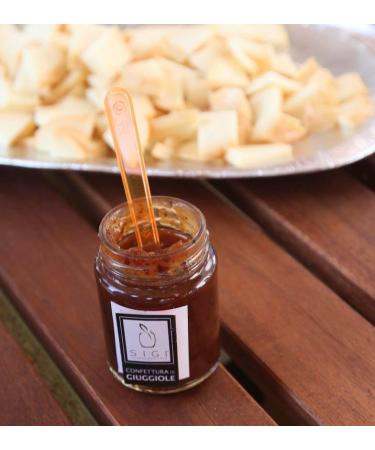 SIGI Azienda Agricola JUJUBE Jam | Free of Food Dyes Preservatives and Additives | 100% Artisanal and Natural | Handmade and Made in Italy | Jar 110gr. - Buy Online on GoSupps.com