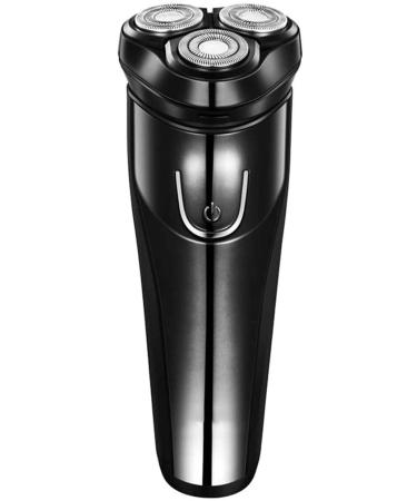 Men Electric Shaver Rechargeable Corded and Cordless Electric Razor for Men with Pop-up Trimmer Wet Dry Waterproof (Black)