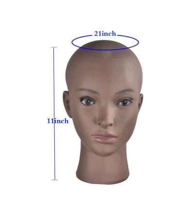 Frisierkopf Styrofoam Wig Head for Hairstyling | Red Hair Styling Tool - International Shipping Available - Buy Online on GoSupps.com