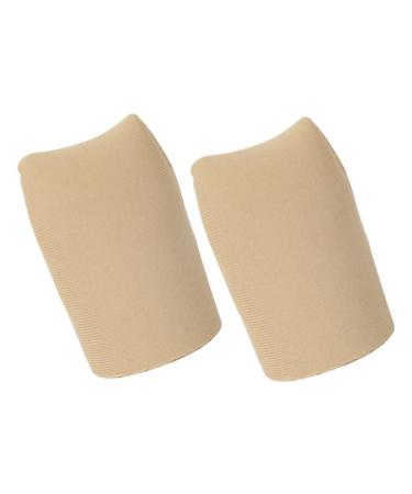 KOMBIUDA 2pcs Elastic Toe Covers Sleeve Toe Tubes Sleeves Silicone Toe spacers Anti-wear Covers elasto Gel Silicone Toe Covers Buffer Tube Silicone Toe Protectors Finger Tube Sleeves As Shown 2.5x4cm