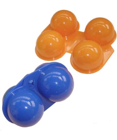 Angoily 6 Pcs Outdoor Egg Container Eggs Egg Holder Fridge Containers Portable Egg Case Refrigerator Mustard - Buy Online on GoSupps.com