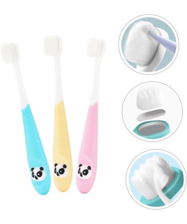 PartyKindom 3pcs Cartoon Baby Toothbrush Bristles - Soft Safe & Fun Oral Care for Kids - Buy Online on GoSupps.com