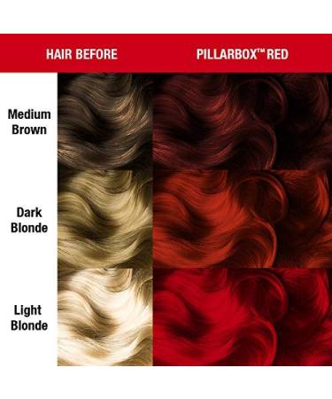 Manic Panic Pillarbox Red Classic Creme - Vegan & Cruelty-Free Semi-Permanent Hair Dye 3 x 118ml - Buy Online on GoSupps.com