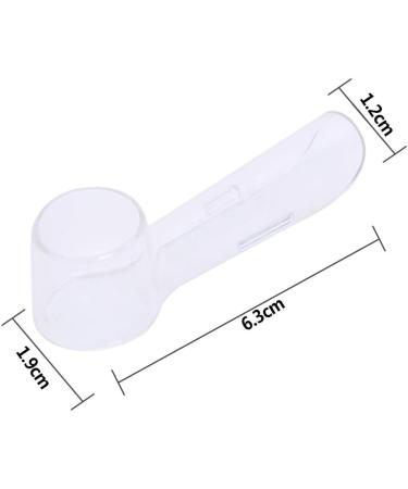 FLM Toothbrush Caps BHT016 - 4 Pack Protective Caps for Oral-B Electric Toothbrush Heads | Travel & Home Use - Buy Online on GoSupps.com