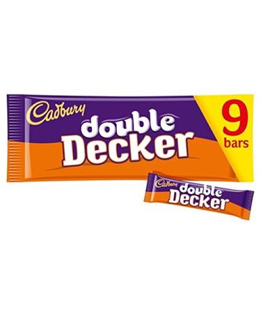 Cadbury Cadbury Double Decker Chocolate Bar 9 x 40g
