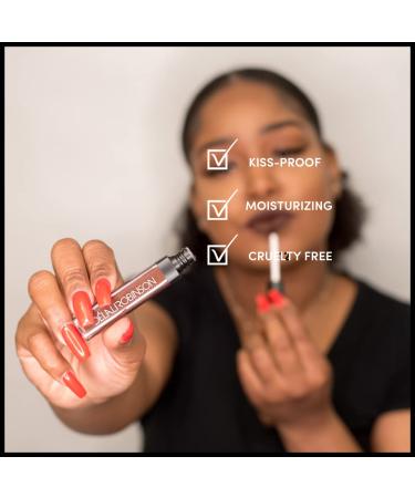Robinson Cosmetics Color Me Bad Matte Liquid Lipstick - 0.27 Fl. Oz | Kiss-Proof & Long Lasting | Cruelty-Free | Hot & Spicy Shade | Perfect Mother's Day/Girlfriend Gift - Buy Online on GoSupps.com