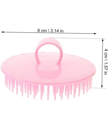 TOVINANNA 12 Shampoo & Scalp Massage Brush - Hair Wash Tool - 2 Pack in Different Colors | Small Handheld Scalp Massager for Ultimate Hair Care - Buy Online on GoSupps.com