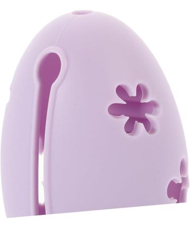 Cabilock Sponge Makeup Puff Storage Organizer Silicone Makeup Puff Holder Powder Puff Container Powder Puff Holder Cosmetic Puff Holder Outdoor Travel Makeup Box Purple Silica Gel 7.8X5.3X5.3CM Purple - Buy Online on GoSupps.com