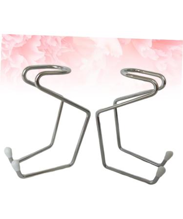 Minkissy 3-Piece Double Razor Stand Set | Men's Shaver & Safety Razor Rack | Durable Iron Brackets for Grooming Essentials - Buy Online on GoSupps.com