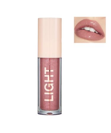 HADAVAKA Glitter Liquid Lipstick Set Long-Lasting Tinted Lip Balm Moisturizing Liquid Lipstick Transparent Lip Gloss For Dry And Chapped Lips (805)