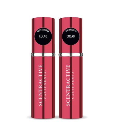 CA Perfume Impression of Cocao For Women Long Lasting Eau de Parfum Spray Refillable Atomizer Bottle 0.17 Fl Oz/5ml-X2 CHAVELLE COCAO IMPRESSION 0.34 Fl Oz (Pack of 1)