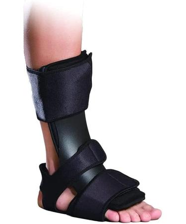 Foot Supports Ankle Foot Orthosis AFO Foot Drop Brace For Hemiplegia Stroke Shoes Walking Foot Stabilizer (Color : L/XL) (Color : Black Size : L-xl) L-xl Black