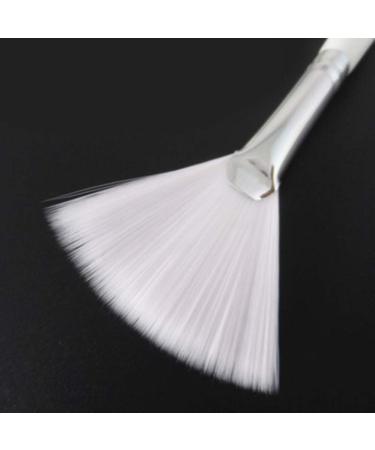 Beaupretty Fan-Shaped Facial Brush | DIY Makeup Brush with Wooden Handle | Mink Essence Cosmetics - Buy Online on GoSupps.com