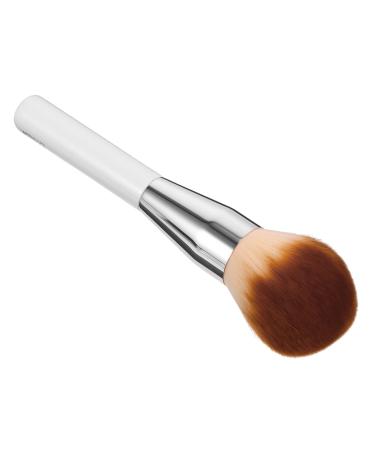 Housoutil Makeup Brush Foundation Brush Blending Makeup Foundation Empty Bottle Powder Brush Concealers Brush Blush Brush Tool Miss Wooden Handle White Fluffy