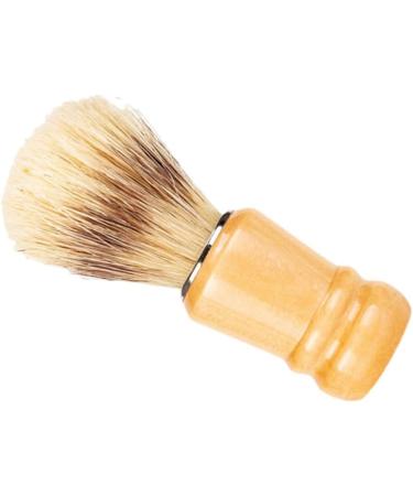 Handmade Badger Hair Shaving Brush | Elegant Design | Professional Pure Bristle Brush for Men | Wood Shaving Brush - Buy Online on GoSupps.com