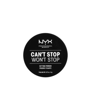 NYX Professional Makeup Can't Stop Won't Stop Setting Powder - Vegan Matte Finish Loose Fixing Powder in Medium Deep for Oily Skin - International Shipping Available - Buy Online on GoSupps.com