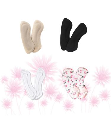 4 Pairs High Heel Gel Insoles - Comfortable Shoe Inserts Heel Grips & Pads for Ultimate Foot Support | Buy Internationally - Buy Online on GoSupps.com