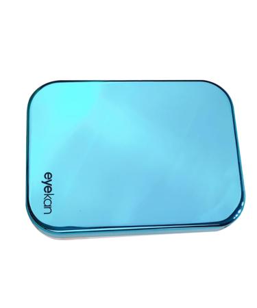 Gleavi container for lentils contact lens container protect caakg eye contact case contact lens organizer container for storing lentils lensetui colored contact lenses organizer blue 8.3*6.2*2.1cm