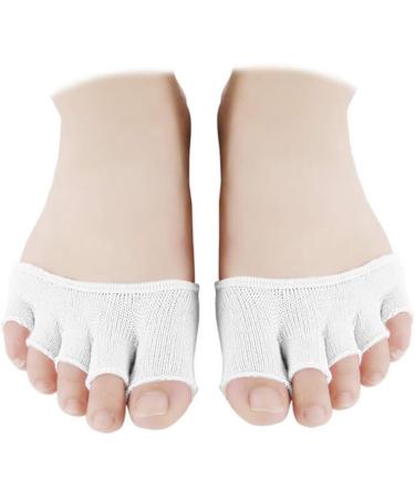 Buy Frcolor 16 Pairs Peep-Toe Socks | Cotton Heel Cushion No-Show Socks for Women | Invisible Five Toe Liner for Sneakers & Sandals - International Shipping Available - Buy Online on GoSupps.com