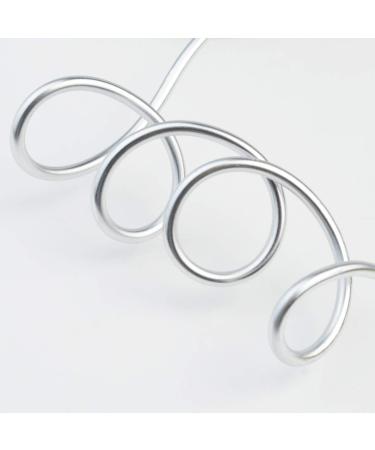 32.8 Feet Silver Aluminum Wire with Nose Plier for DIY Crafts and Halloween Decorations - 3mm Thickness - Buy Online on GoSupps.com