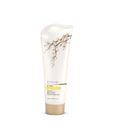 O.zone D-Tan Face Wash | Enriched with Arbutin Bees Wax & Lactic Acid | Detan Face Wash For Men & Women | All Skin Types Tan Removal Deep Cleansing & Healthy Skin | 100ml