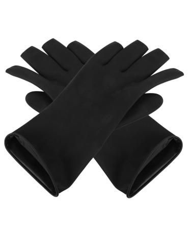 FRCOLOR 1 Pair Waterproof Gloves Accessories for Hair Styling Accessories Gloves for Hair Dye Hair Washing Gloves Hair Washing Accessories Hair Coloring Tools Hair Dye Wash Gloves Rubber 24.50X13.00X0.10CM