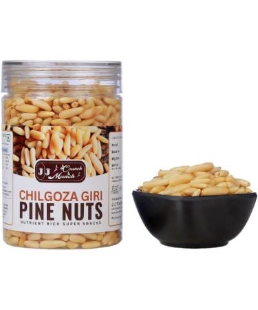 Pinenuts (Chilgoza) Super healthy nut Gifts Pine Nuts- Pine Nuts Without Shell Pine Nut Boosts Energy Pecan Nuts is a powerhouse of vitamins and Minerals (Pack of 3) - Buy Online on GoSupps.com