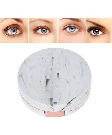 Portable Lens Case 4 Colors Soaking Lenses Case with Mirror Plastic Marble Pattern Eye Care Kit Container(#3) Portable Lens Box Kit - Buy Online on GoSupps.com