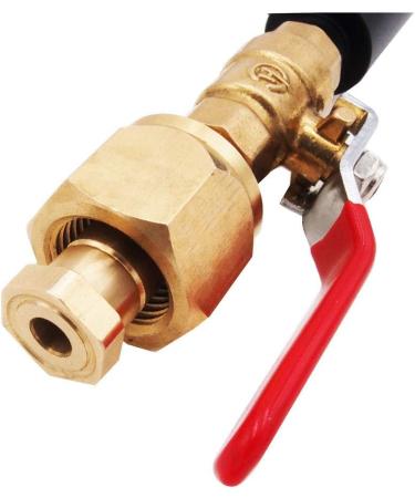 VaVoger Paintball CO2 Tank Refill Station - Stainless Steel Connector Hose for 12oz, 16oz, 20oz Tanks - Buy Online on GoSupps.com