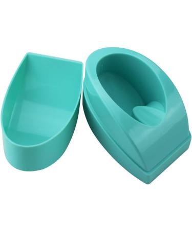 Dipping Powder Container French Manicure Molding with Finger Guide Easy White Pink Smile Line NAT168-Green - Buy Online on GoSupps.com